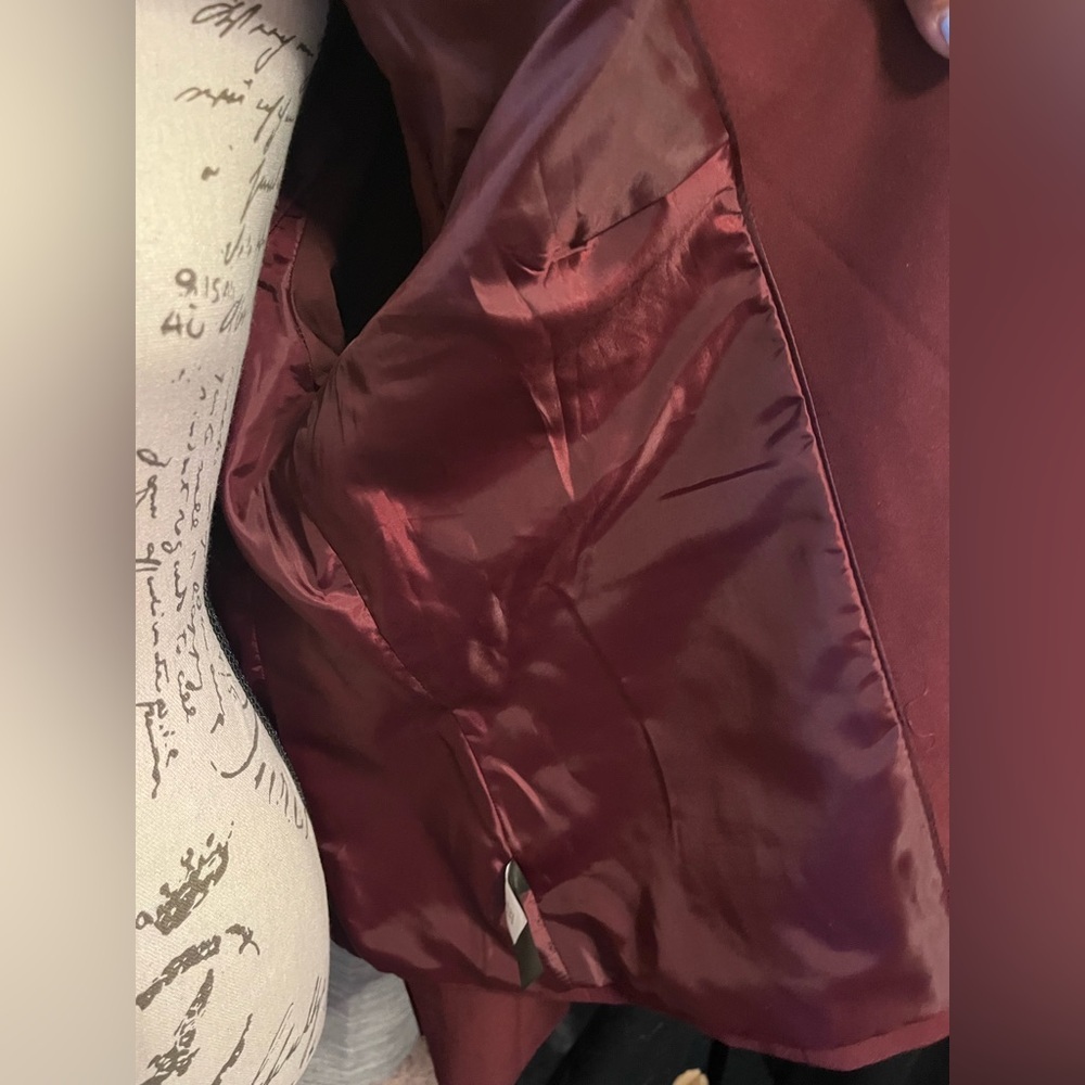 Worthington Deep Red Blazer - Picture 4 of 6